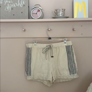 NWOT Aerie elastic waistband cotton shorts